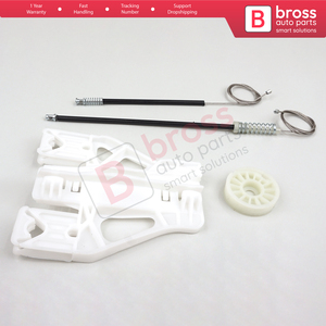 BWR5066 Kit de reparación de regulador de ventana trasera izquierda para A1 MK1 8X 2010-2019 5 puertas Hatchback Sportback 8X4839461 Bross Auto Parts - Product Image 3