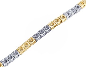 Cadena de Tenis de Lujo con Diamantes Moissanite, Chapada en Oro sobre Plata de Ley 925, Collar Hip Hop Multicolor para Hombre y Mujer, Regalo - Product Image 3
