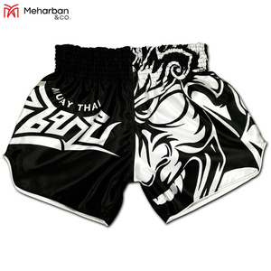 กางเกงขาสั้น MMA 2023สำหรับผู้ชายกางเกงขาสั้นสำหรับต่อสู้ระบายอากาศได้ดีกางเกงมวยไทยขาสั้นสำหรับผู้ชาย - Product Image 3