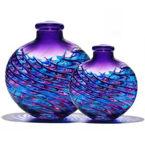 Impressionnant verre de mosaïque de galaxie violette adulte ou moyenne option gravée au laser hommage unique - Product Image 2