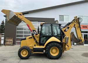 Chargeuse-pelleteuse Caterpillar 420F/420E avec pompe à roulement moteur-Charge nominale de 10 tonnes 10000kg - Product Image 4