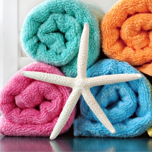 ผ้าขนหนูชายหาดพิมพ์ลายนุ่มผ้าหนาผ้าขนหนูกอล์ฟชายหาดสำหรับใช้ในชายหาดซัพพลายเออร์ในอินเดีย - Product Image 2