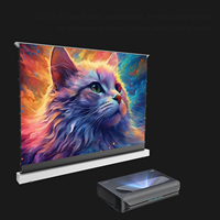 Projecteur laser tricolore 4K 2400 lumens à portée ultra courte pour NexiGo Aurora Pro
