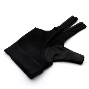 Gants de billard avec logo personnalisé en gros Gants de billard antidérapants à 3 doigts Gants de billard unisexe respirant et confortable Gants de queue de billard - Product Image 5