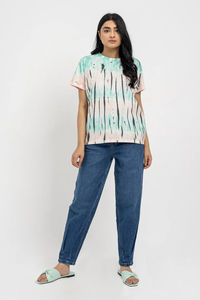 Pantalons en jean pour femmes, streetwear sur mesure, de haute qualité, vintage, coupe ample, pantalon droit, service OEM, prix bas - Product Image 4