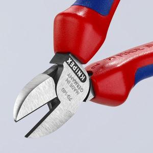 คีมตัดเฉียงยี่ห้อ Knipex พร้อมหัวขัดเงาและด้ามจับแบบหลายส่วนที่จับสบายมือ - Product Image 2