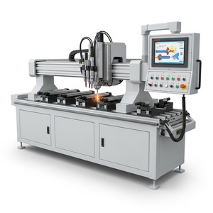 เครื่องตัดและลบคมท่ออัตโนมัติ CNC สำหรับท่อเหล็กและโลหะ พร้อมความแม่นยำสูง ผลผลิตสูง 380V - Product Image 5