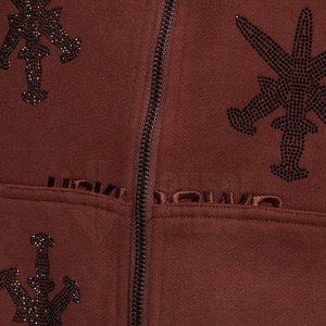 Nueva Llegada: Sudaderas con Capucha de Invierno para Hombre con Pedrería - Tela de Forro Polar de Alta Calidad, Gran Venta, Ropa para Adultos - Product Image 5