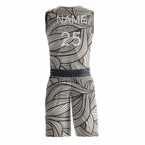 Conjuntos de Camisetas y Pantalones Cortos de Baloncesto Personalizados Unisex, Transpirables, 100% Poliéster, Hechos a Medida - Product Image 2