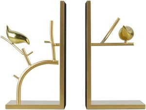 Serre-livre design oiseau fantaisie luxe meilleure qualité standard de service pour salle d'étude décoration serre-livres - Product Image 2