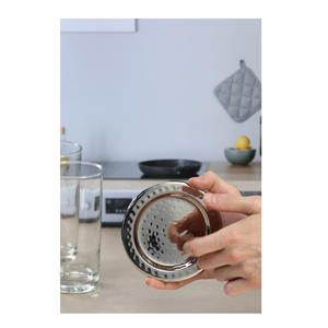 Dessous de verre design en aluminium Vaisselle de restaurant Dessous de verre décoratifs en aluminium couleur argent pour Offre Spéciale - Product Image 1