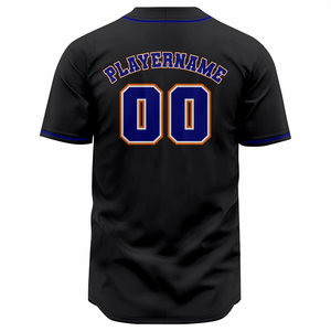 Maillot de baseball personnalisé en polyester à transfert thermique, nouveau style, manches courtes, séchage rapide, entièrement boutonné, respirant - Product Image 4