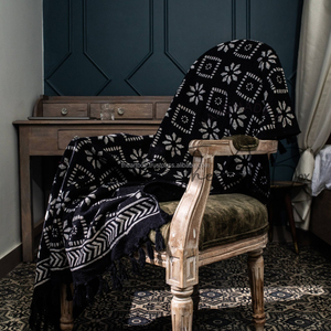 Bán Buôn Mềm Thổ Nhĩ Kỳ Bông Muslin Trải Giường Có Thể Đảo Ngược In Sofa Du Lịch Ném Chăn 100% Bông Trải Giường Ném Chăn - Product Image 1