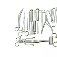 Juego de Instrumentos Veterinarios para Entornos Clínicos, Herramientas de Cirugía General Profesionales de Acero Inoxidable de Alta Calidad con Certificación CE