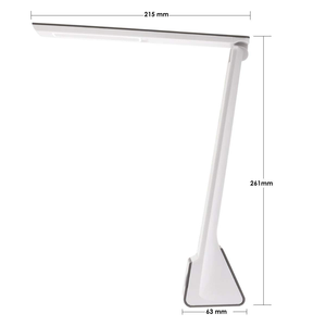 โคมไฟตั้งโต๊ะ LED พับได้แบบพกพาพร้อมแบตเตอรี่ในตัว 3 โหมดแสงสำหรับการเดินทางและการตั้งแคมป์ - Product Image 2