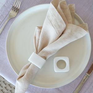 Anillo para Servilletas de Mármol Gris a Rayas, Hecho a Mano, Accesorio de Piedra Sólida para Mesa de Comedor, Moderno y Minimalista, Decoración de Mesa de Lujo - Product Image 6