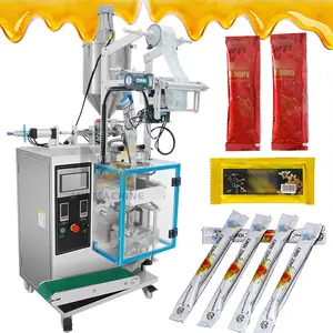 High Quality Vertical 10g 12g Honey Stick Packing Machine Fruit Syrup Pouch Sachet Packaging Machine Honey Packing Machine