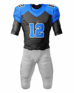 Uniforme de fútbol americano personalizable de moda para adultos Transpirable Cómodo Calidad Premium Técnicas impresas cortas - Product Image 1