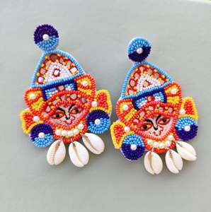 Pendientes de Cuentas para Mujer, Pendientes de Cuentas Personalizados, Pendientes de Cuentas Múltiples, Joyería Festiva para Mujer al Mejor Precio - Product Image 4