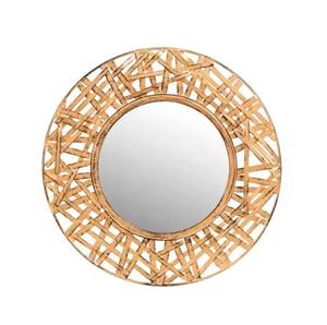 Espejo de pared de metal de calidad superior Precio al por mayor Diseño de exportador Espejo decorativo de pared hecho a mano para maquillaje y baño - Product Image 6