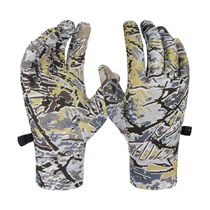 Guantes de Caza de Camuflaje, Dedos Completos, Tácticos, Transpirables, de Poliéster, Unisex, para Exteriores - Product Image 3