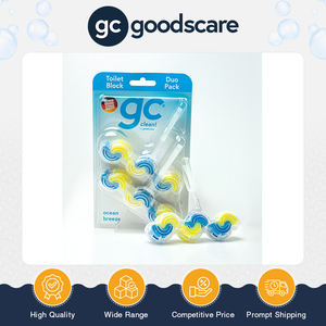 Bloque de borde de inodoro de alta calidad para el hogar y el hotel Forma sólida 2x45gr Higiene Rich Ocean Breeze Scent Excelente para la limpieza - Product Image 4