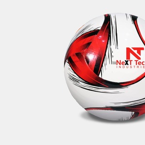 Next Tech Nouveau style Technologie hybride de football Ballon de match professionnel Matériau de texture en TPU Conception personnalisée et logo personnalisé - Product Image 3