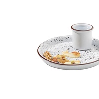 Juego de Tazas de Cerámica de Borosilicato de Alta Calidad Serie Soju Drip (4 Piezas), Estilo Coreano, 20 oz, Color Personalizado, para Café, Té, Cola, Agua Caliente/Fría