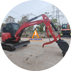 Excavatrice YANMAR Vio55 5.5 tonnes 90% nouvel Original avec EPA CE excavatrice agricole utilisée 5 tonnes yanmar 55 Mini pelle - Product Image 4