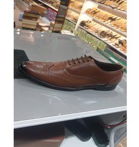 Chaussures habillées pour hommes, double boucle moine, bout carré, oxfords, dessus en cuir véritable, semelle extérieure en caoutchouc TPR, confortables, pour affaires - Product Image 1