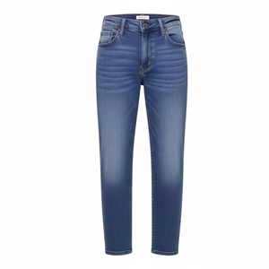 Jeans en coton élasthanne lavé pour hommes grande taille, tissu extensible, coupe durable, vêtements décontractés, pantalon en denim tendance, vente en gros, MarketBuy - Product Image 3