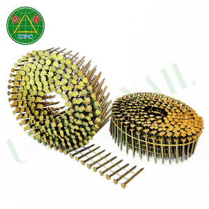 ¡Muestras gratis disponibles! Clavos de bobina tipo vástago liso y diseño de estilo de cabeza plana/a cuadros de acero galvanizado, hecho en Vietnam - Product Image 4