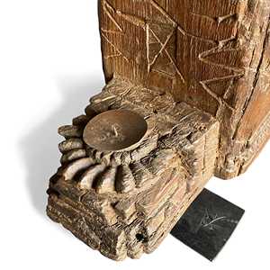 Indian Vintage Solid Wood Bracket Corbel Hand Carved Durable Architectural Wall Decor Antique Rustic Home Interior Mix Match 1 - Product Image 4