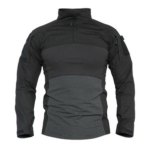 Venta al por mayor de alta calidad camisa táctica de poliéster seco camisa de los hombres al por mayor de ropa personalizada directa de fábrica de los hombres tácticos de manga larga - Product Image 3