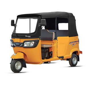 Triciclo de Tres Ruedas TVS-King Duramax-Plus CNG de 250cc, Triciclo Tuktuk para 5 Pasajeros, Triciclo de 3 Ruedas, Transporte Urbano - Product Image 2