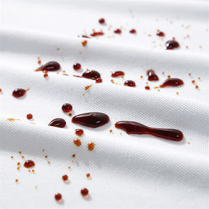 T-shirt à manches courtes pour homme, 100% coton, surdimensionné, résistant à l'huile, col rond, uniformes de travail d'été pour restaurants et hôtels - Product Image 3