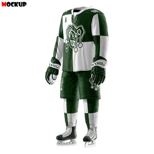 Jersey de Hockey sobre Hielo Sublimado Personalizado Unisex, Uniforme de Hockey sobre Hielo de Alta Calidad con Diseño Personalizado y Coderas - Product Image 4