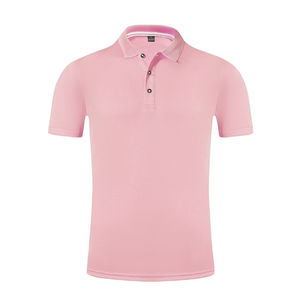 Vente en gros de polos pour hommes T-shirt unisexe avec logo personnalisé pour le sport de golf Blanc uni avec motif uni pour l'impression de polo - Product Image 6