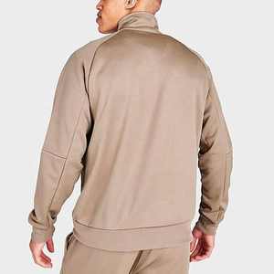 Veste bomber formelle unisexe à logo personnalisé OEM, camouflage enduit, 100% polyester, fermeture éclair, imperméable, coupe-vent, sports de plein air - Product Image 3