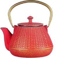 Royal Vintage Métallique Pot De Thé Turc À L'extérieur Fleur Conception Avec 6 Tasse Ensemble Café Servir le Thé Pot Avec Rond En Forme de Plateau