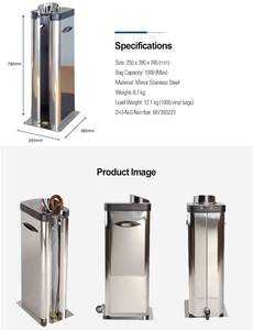 Solution de gestion des parapluies mouillés : Machine à emballer les parapluies, garantie de sécurité au sol, faible coût d'entretien, étanche et facile à utiliser - Product Image 4