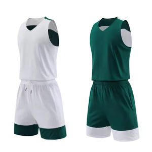 Pantalones cortos de baloncesto de verano con logotipo personalizado y estampado de transferencia de calor liso último estilo transpirable y de talla grande con certificado BSCI - Product Image 1