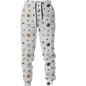 กางเกงจ็อกเกอร์ผู้ชายแบบซับลิเมชั่น 400GSM โพลีเอสเตอร์ ระบายอากาศได้ดี กางเกงออกกำลังกาย รับผลิตตามแบบ OEM แบรนด์ส่วนตัว โรงงานผู้ผลิต - Product Image 1