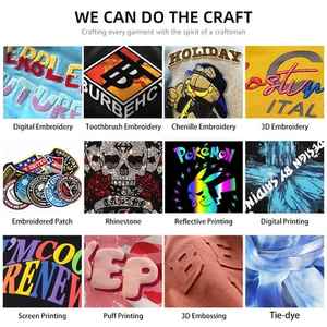 Jersey de lana Vintage de peso pesado para hombre, de alta calidad Sudadera con capucha, algodón francés desgastado, bordado con ácido, Invierno - Product Image 6