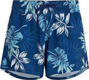 Short de course à séchage rapide taille haute pour femme Short d'entraînement athlétique avec doublure en maille et poches zippées - Product Image 3