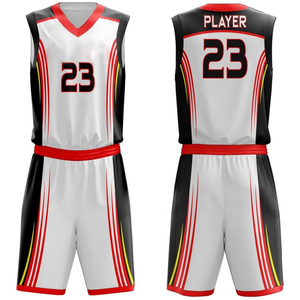 Conjunto de uniforme de baloncesto sublimado personalizado al por mayor 100% poliéster sin mangas unisex todas las estaciones ropa deportiva transpirable - Product Image 5