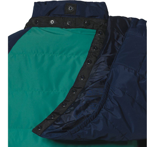 Chaqueta acolchada de plumón estilo bombardero para hombre, ligera, empacable, acolchada, con capucha, resistente a la intemperie, rompevientos, abrigo cálido para hombre - Product Image 6
