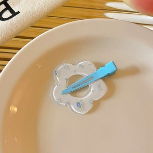 Phạm vi độc quyền của chất lượng cao cấp thiết kế thanh lịch phụ kiện dễ thương Hollow lưới Polka Dot hoa kẹp tóc/tóc Clips - Product Image 4