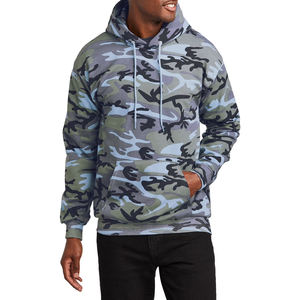 Custom logo Men's Tech Fleece Sports Hoodie Camo Print Knitted Poly/Cotton Formal Style Camo hunting and <b>fishing</b> Hoodies - Product Image 1