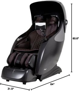 Sillón de Masaje Eléctrico Portátil de Gravedad Cero para Todo el Cuerpo, de Cuero, con Función Musical para Decoración de Espacios de Lujo - Product Image 2